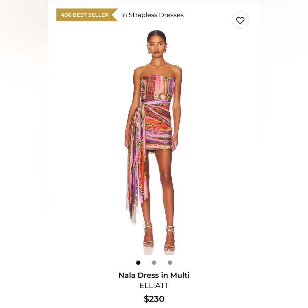 Elliatt Nala Dress in Multi